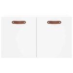vidaXL Armoire murale Blanc 60x36 5x35 cm Bois d'ingénierie