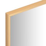 vidaXL Miroir Doré 120x30 cm
