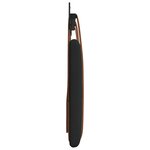 vidaXL Tête de lit suspendue Noir PU antique