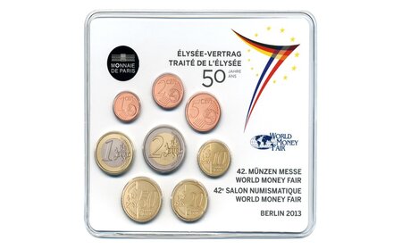 Mini-set série euro BU France 2013 – Salon de Berlin (Traité de l’Elysée)