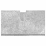 vidaXL Ensemble d'armoire de salle de bain TULUM Gris béton
