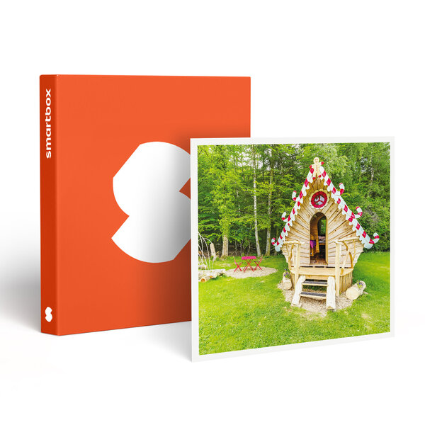 SMARTBOX - Coffret Cadeau Escapade insolite dans les Vosges : 2 jours en cabane pour toute la famille -  Séjour