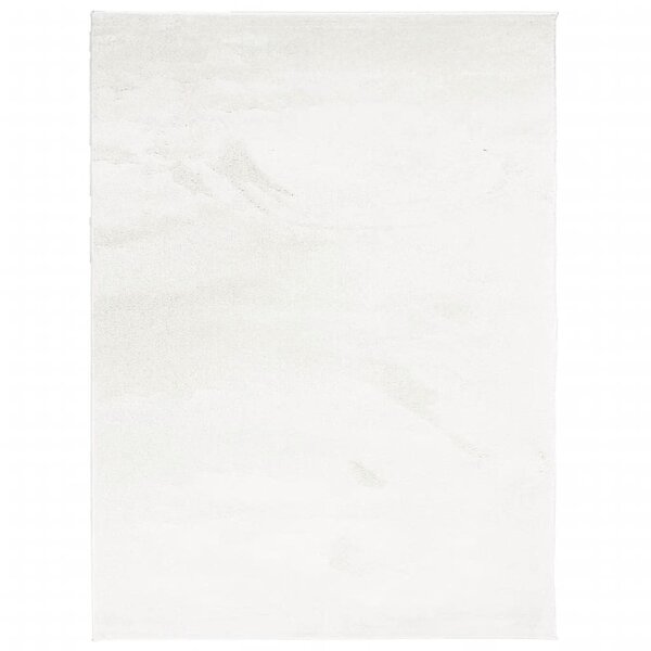 vidaXL Tapis OVIEDO à poils courts crème 240x340 cm