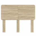 vidaXL Tête de lit Chêne Sonoma 120 cm Bois d'ingénierie