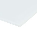 vidaXL Tableau blanc magnétique mural en verre 80 x 60 cm