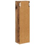 vidaXL Armoire murale de salle de bain Bois ancien 20 x 14 x 70 cm