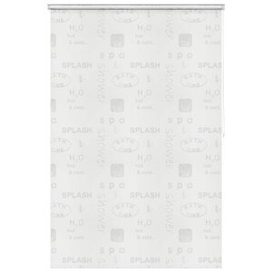 vidaXL Store roulant de douche 160x240 cm Éclaboussures