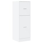 vidaXL Armoire d'apothicaire blanc 40x41x118 cm bois d'ingénierie