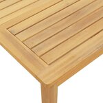 vidaXL Salon palette de jardin avec coussins 4Pièces bois d'acacia massif