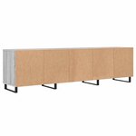 vidaXL Meuble TV sonoma gris 150x30x44 5 cm bois d'ingénierie