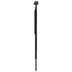 vidaXL Tête de lit Chêne noir 160 cm Bois d'ingénierie