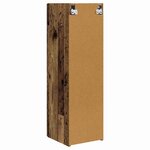 vidaXL Meuble TV mural Bois Ancien 30 x 31 x 100 cm Bois d'ingénierie