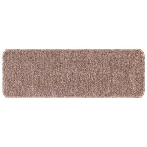 vidaXL Tapis Antidérapants pour Escaliers 15 Pièces Marron clair