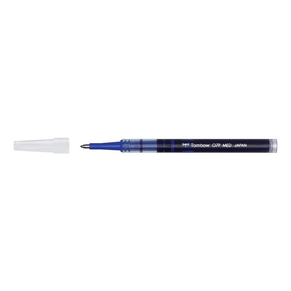 Recharge de mine pour roller pointe large bleu TOMBOW