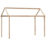 vidaXL Lit superposé sans matelas 90x200 cm bois de pin massif