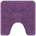 vidaXL Tapis de bain 3 Pièces Violet 50 x 50 cm Polypropylène