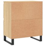 vidaXL Buffets 3 Pièces Chêne sonoma Bois d'ingénierie