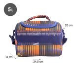 Sac isotherme porte-repas grande capacité (5 L) série spéciale Fizz