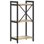 vidaXL Étagère Chêne Sonoma 40 x 30 x 85 cm Bois d'ingénierie