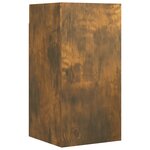 vidaXL Ensemble de meubles TV 7 Pièces Chêne fumé Bois d'ingénierie