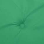 vidaXL Coussin de banc de jardin vert 150x50x3 cm tissu oxford