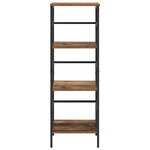vidaXL Étagère Bois Ancien 40 x 29 5 x 115 cm Bois d'ingénierie