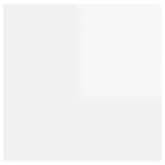 vidaXL Meubles TV muraux 2 Pièces Blanc brillant 30 5x30x30 cm