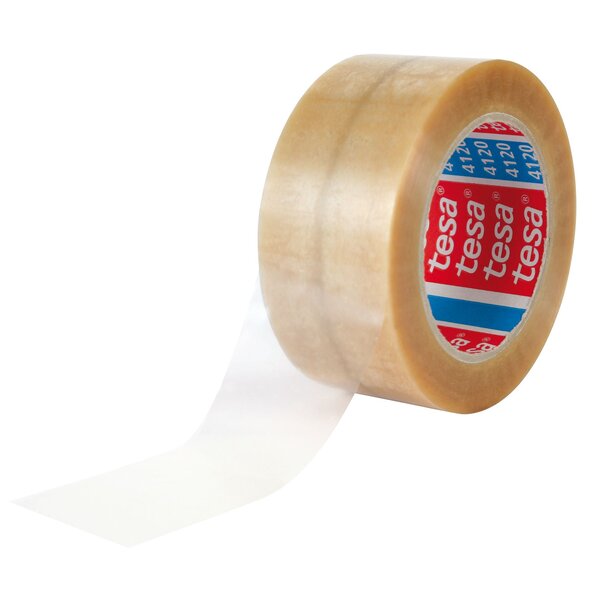 Ruban adhésif transparent pvc tesa 100 m x 50 mm - lot de 6