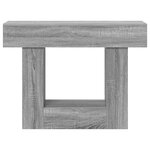 vidaXL Gris Sonoma 101 x 30 x 74 cm