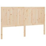vidaXL Tête de lit 145 5x4x100 cm Bois massif de pin