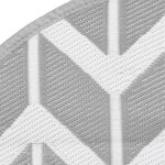 vidaXL Tapis d'extérieur ARAKIL gris Ø160 cm PP