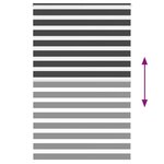 vidaXL Store zèbre noir 150x200 cm largeur du tissu 145 9 cm polyester