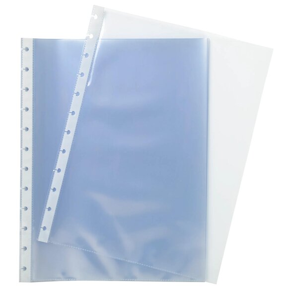 Recharge De 10 Pochettes Amovibles Pour Exactive - Cristal Translucide - X 10 - Exacompta
