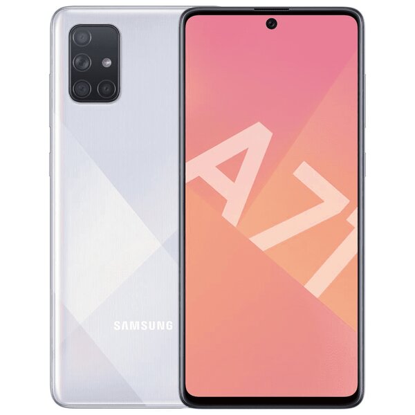 Samsung galaxy a71 dual sim - argent - 128 go - très bon état