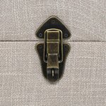 vidaXL Banc de rangement Bois massif et acier 111x34x37 cm