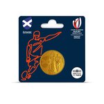 Coupe du monde de rugby france 2023 - monnaie de 1/4€ - écosse