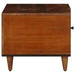 vidaXL Table basse Marron 80 x 50 x 40 cm Bois de mangue massif