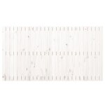vidaXL Tête de lit murale Blanc 166x3x90 cm Bois massif de pin
