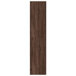 vidaXL Buffet haut chêne marron 45x41x185 cm bois d'ingénierie