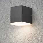 KONSTSMIDE Applique à LED Monza 1x6W Gris foncé