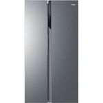 Haier hsr3918fnpg - réfrigérateur américain - 504l (337+167) - froid ventilé - l90 8 x h177.5 cm - inox