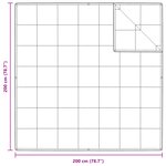 vidaXL Couettes et duvets Blanc 200 x 200 cm Bas