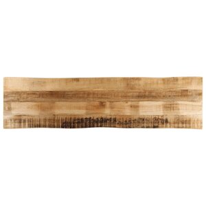 vidaXL Dessus de table bord vivant 180x40x2 5 cm bois de manguier brut