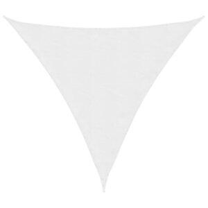vidaXL Voile de parasol tissu oxford triangulaire 6x6x6 m blanc