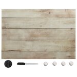 vidaXL Tableau noir magnétique mural Verre 60x40 cm