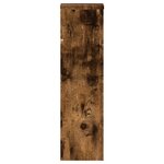 vidaXL Supports pour plantes 2 Pièces chêne fumé bois d'ingénierie