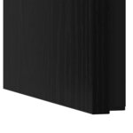 vidaXL Table basse gigogne 3 Pièces Chêne noir 60 x 35 x 56 cm