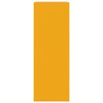 vidaXL Buffet jaune moutarde 67x39x107 cm acier