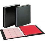 Album numismatique Karat Classic avec 10 feuilles pour monnaies de collection. Couleur - Noir