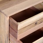 vidaXL Table de chevet Bois de récupération massif